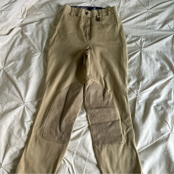 Womens Millers Tan Riding Breeches Pants Size 24 - Picture 1 of 8